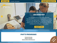 Tablet Screenshot of piht.edu